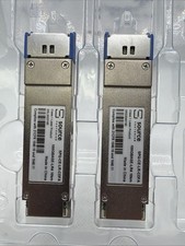 Lot of 2 Source Photonics SPQ-CE-LR-CDFA 100G QSFP28 LR4 10km SMF LC Transceiver picture