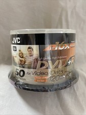 JVC 50 Disc Pack (Unopened) For Video/Data Single Sided 120 Min/4.7 GB picture