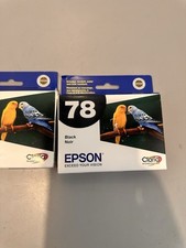 2 Pack epson 78 black ink picture
