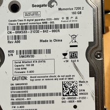 Seagate Momentus 7200-2  160GB Internal 5400RPM 2.5