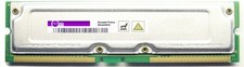 256MB Samsung ECC RDRAM PC800-40 MR18R1628DF0-CM8 RIMM Rambus Memory Module picture