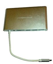 HyperDrive ULTIMATE 11-in-1 USB-C Hub (GN30B-GRAY) Silver picture