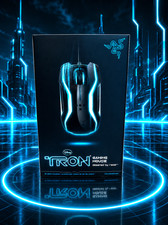 Disney TRON LEGACY RAZER Gaming Mouse New Never Used ADULT COLLECTOR picture