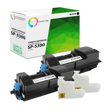 2Pk TCT Prem SP-5300 Black for Ricoh Aficio SP5300DN SP5310DN Compatible Toner picture