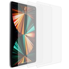 Works with Pencil&Face ID, 3-Pack Clear/Matte Screen Films for iPad ALL Models picture