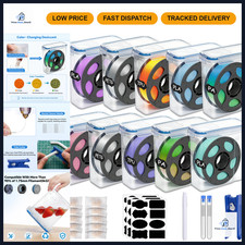 10 Pack Filament Storage Box with Desiccants, Labels & 0.4mm Needles - Organize picture