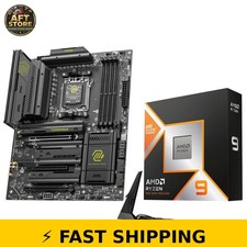 Micro Center AMD 9950X3D Processor & MSI MAG X870E Motherboard Bundle picture