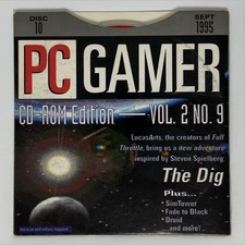 PC Gamer Demo Disc 10 September 1995 CD-ROM Vintage PC Gaming Software picture