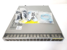 Cisco Nexus N9K-C9332PQ 32 Port QSFP 40G Network Switch Front to Back Airflow picture