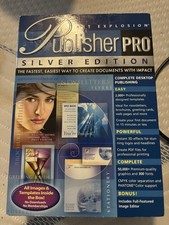 VTG Nova Art Explosion Publisher PRO Silver Edition PC Windows 98/XP/ME Complete picture