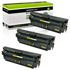 3PK CF362X YL Toner Cartridge Fits for HP 508X LaserJet MFP M577dn M553dn M553n picture