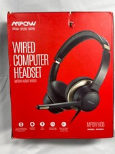 MPOW WIRED COMPITER HEADSER. MPOWHC6. Item 1705, 1706 Model BH328A - NEW picture