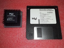 Vintage Intel OverDrive DX4ODPR100 SZ959 486 upgrade CPU 100MHz picture