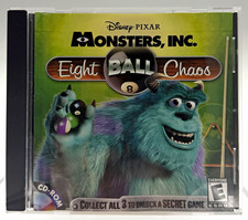Disney Pixar Monsters, Inc. Eight Ball Chaos Game CD-ROM for PC/Mac, English picture