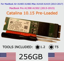 2015 MacBook Air 256GB Solid State Drive A1465 A1466 - macOS Catalina Preloaded picture