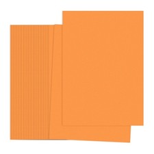 Orange Red Color Copy Paper, 50 Sheets 11.7x8.3