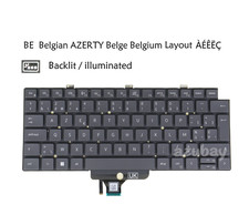 Belgian Keyboard For DELL Latitude 5320 5330 5340 7320 7330 3340 0K8Y8G Backlit picture