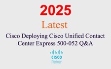 Cisco Deploying Contact Center Express 500-052 Q&A PREMIUM picture