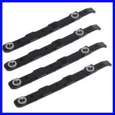 4-Pack Black Hard Drive Rails for Easy PC Installations & Upgrades picture