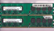 2GB 2x1GB PC2-5300 DDR2-667 HYNIX HYMP512U64CP8-Y5 PQ-C Desktop Memory Kit ACER picture