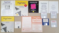 PageSetter v1.2 LaserScript FontSet1 Deluxe Help ©1987 Gold Disk for Amiga DTP picture