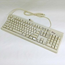 Clicky Keyboard 5 Pin PS2 PC Concepts Model KWD-203 NEW Vintage Computer picture