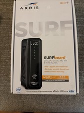 ARRIS SURFboard SBG10 DOCSIS 3.0 16x4 Gigabit Cable Modem & AC1600 Wi-Fi Router picture