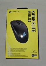 CORSAIR KATAR ELITE WIRELESS GAMING MOUSE BLACK CH-931C111-NA BRAND NEW Open Box picture