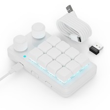 Macro Pad with Macropad Knob,3-Layers Custom,12 Key Macro Keypad with Wireles... picture