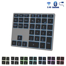 Backlit Keypad Bluetooth-Compatible 2.4G Wireless Triple Mode Keyboard 35 Keys picture