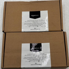 Lot of 2 Amazon Basics 6-Outlet Surge Protector, 2 Pack - Black - NEW (4 total) picture