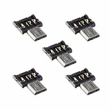 5pcs Ultra Mini DM Micro USB 5pin OTG Adapter Connector for Cell Phone & Tablet picture
