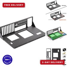 JOYJOM Open Air PC Case for ATX MATX ITX Motherboards - Black picture