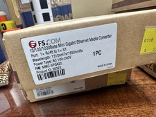 FS.COM MMC-SFGA20 10/100/1000Base Mini Gigabit Ethernet Media Converter picture