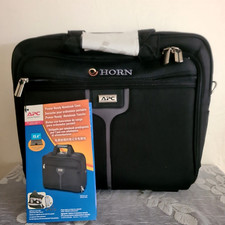 APC Laptop Messenger Bag TC1400BN Power Ready Notebook Travel Case Black NWT picture