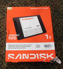 Western Digital SDSS51100TAB-000G0 Sandisk 520 Sata Sata 1TB 2.5 picture