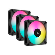 Corsair AF120 RGB ELITE 120mm PWM Triple Fan Kit AirGuide Black Certified Refurb picture