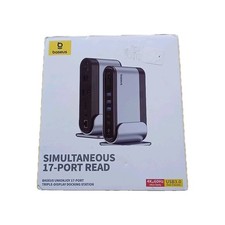 Simultaneous 17-port read/ BASEUS UNIONJOY 17-PORT TRIPLE DOCKING STATION picture