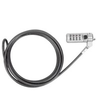 Targus DEFCON Trapezoid Serialized Combo Cable Lock ASP66GLX-25S Desk Anchor B9 picture