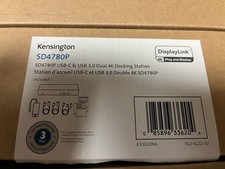 Kensington SD4780P USB 3.0 USB-C Hybrid Docking Station picture