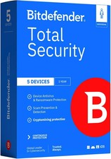 Total Security 2026 Antivirus Internet Security Suite 5 Devices 1 Year PC Mac picture