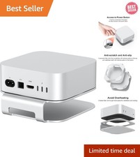 Compact Aluminum Stand for 2024 Mac Mini M4/M4 Pro - Easy Access & Ventilation picture