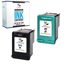 2Pack CMYi Compatible 94 97 Ink Cartridges for HP OfficeJet 100 150 6200 6213 picture