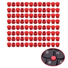 100pcs Rubber Mouse Pointer Trackpoint Red Cap For IBM Thinkpad Laptop Nipple US picture