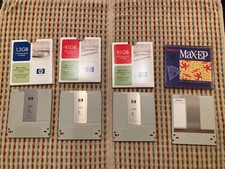 LOT of 14 Verbatim HP Maxoptix write-once rewritable magneto-optical (MO) disks picture