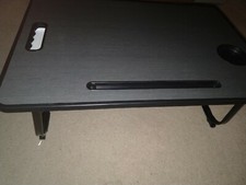  LAPTOP BED TABLE with storage by BAODAN, extra large surface picture