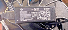 Genuine HP 45W AC Adapter Power Charger L25296-002 19.5V 2.31A OEM w/ Cord picture