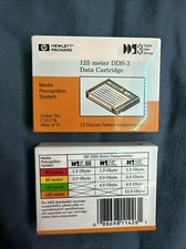 HP DDS-3 125 Meter 12GB/24GB(Compressed) Data Cartridge New Sealed Box Of 2 picture