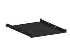 Kendall Howard 1U Vented 4-Point Adjustable Shelf 250lb USA Made 1906-3-008-01 picture