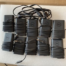 Lot of 50X Genuine Dell 65W 19.5V 3.34A Adapter Charger Big Pin With Power Cable picture